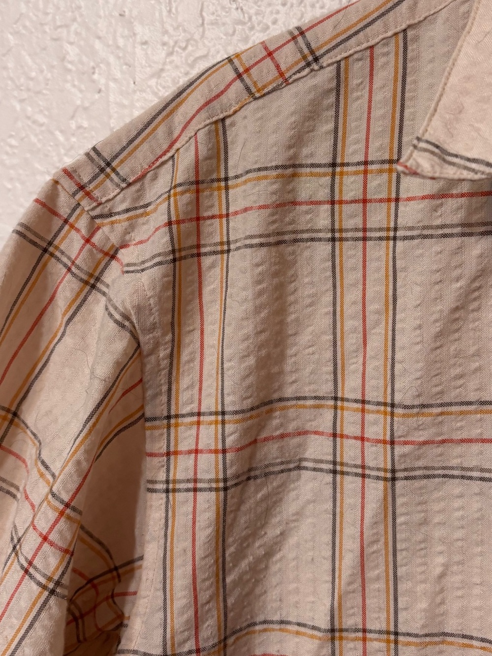 JW Anderson x Uniqlo Plaid Button Down Shirt Small - Picture 5 of 5